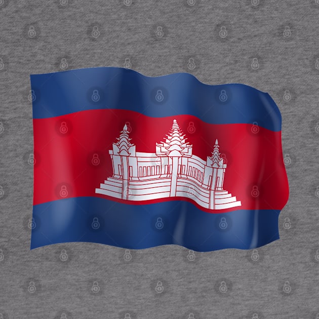 Cambodia flag by SerenityByAlex